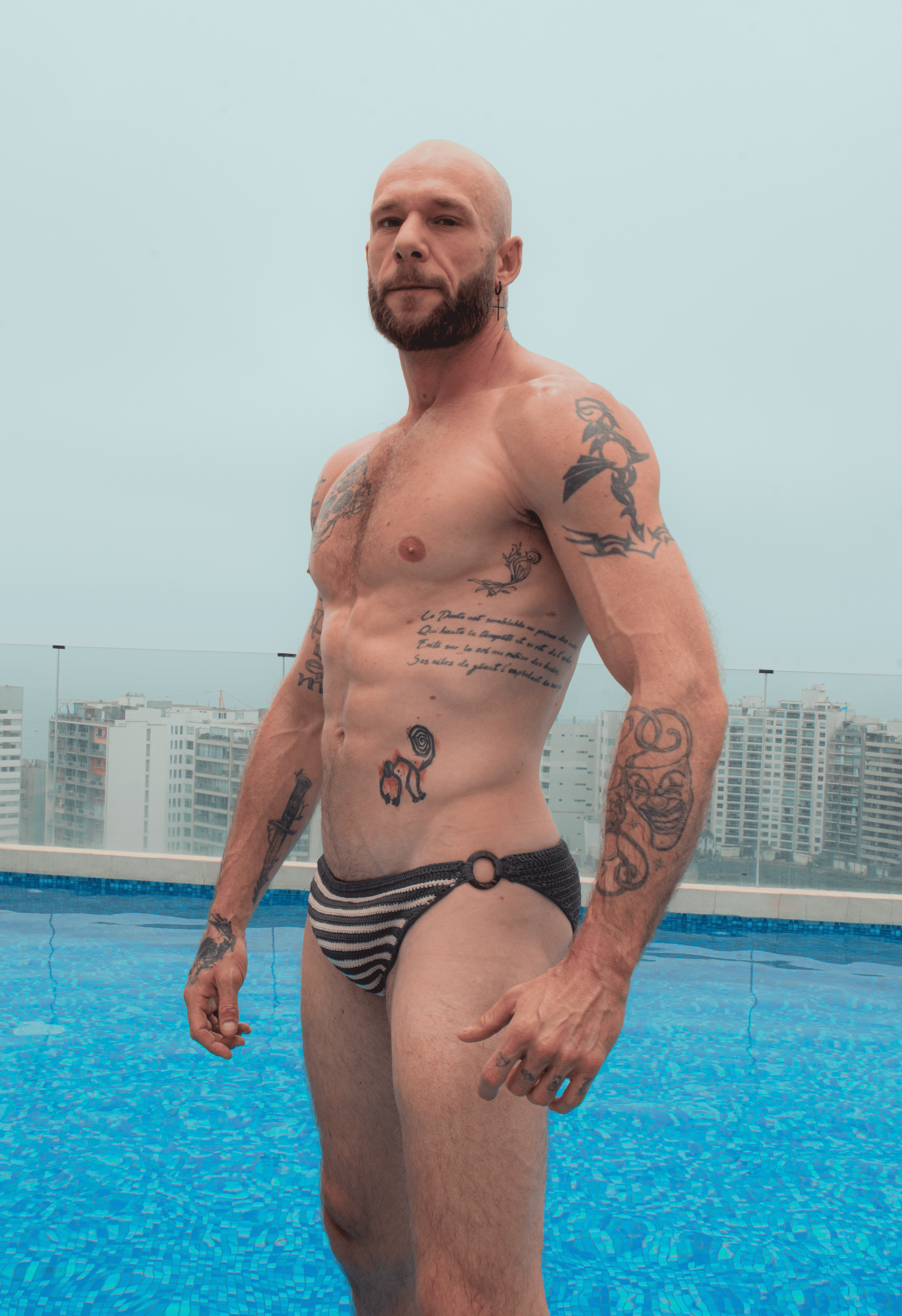 Bañador a Crochet Náutico